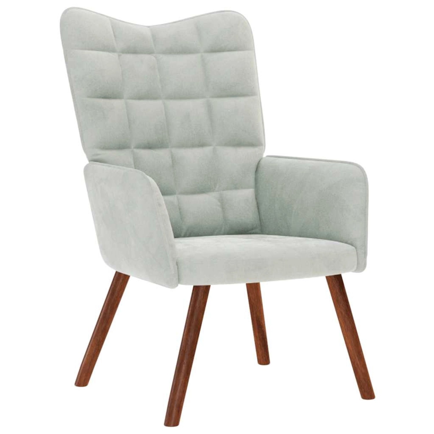 vidaXL Relaxsessel Hellgrau Samt 4016810 vidaXL Relaxsessel Hellgrau Samt 4016810 von VIDAXL