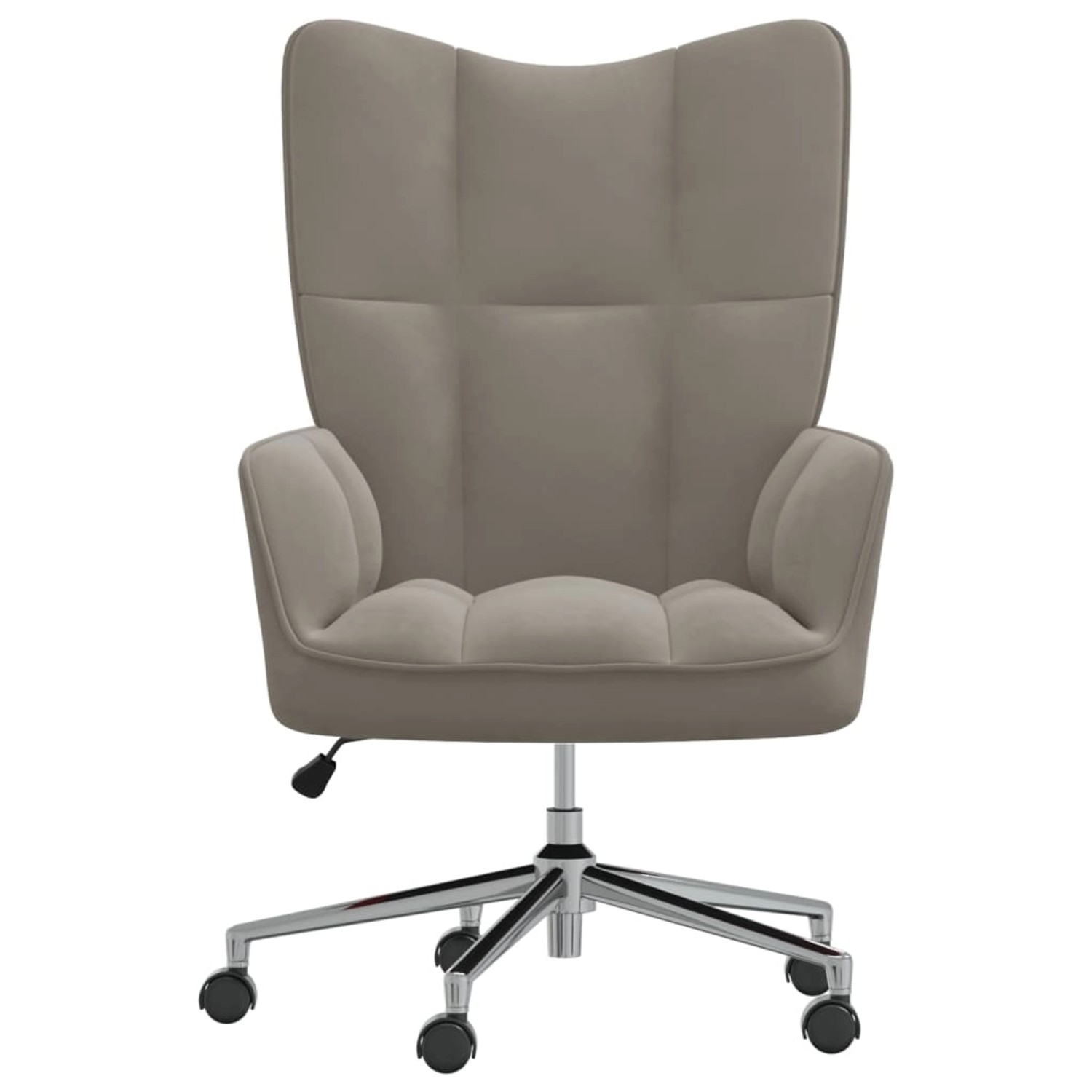 vidaXL Relaxsessel Hellgrau Samt Modell 12 vidaXL Relaxsessel Hellgrau Samt Modell 12 von VIDAXL