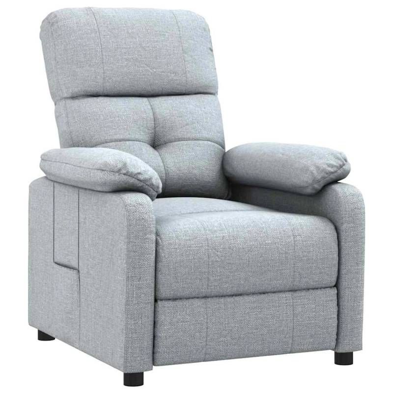 vidaXL Relaxsessel Hellgrau Stoff 289662 vidaXL Relaxsessel Hellgrau Stoff 289662 von VIDAXL