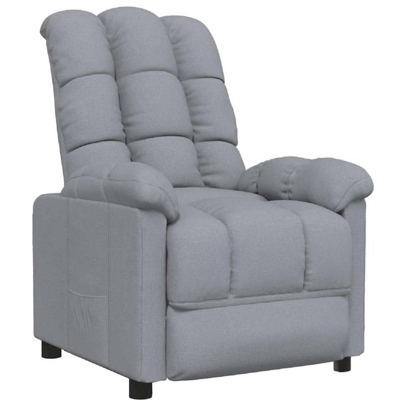vidaXL Relaxsessel Hellgrau Stoff 289796 vidaXL Relaxsessel Hellgrau Stoff 289796 von VIDAXL