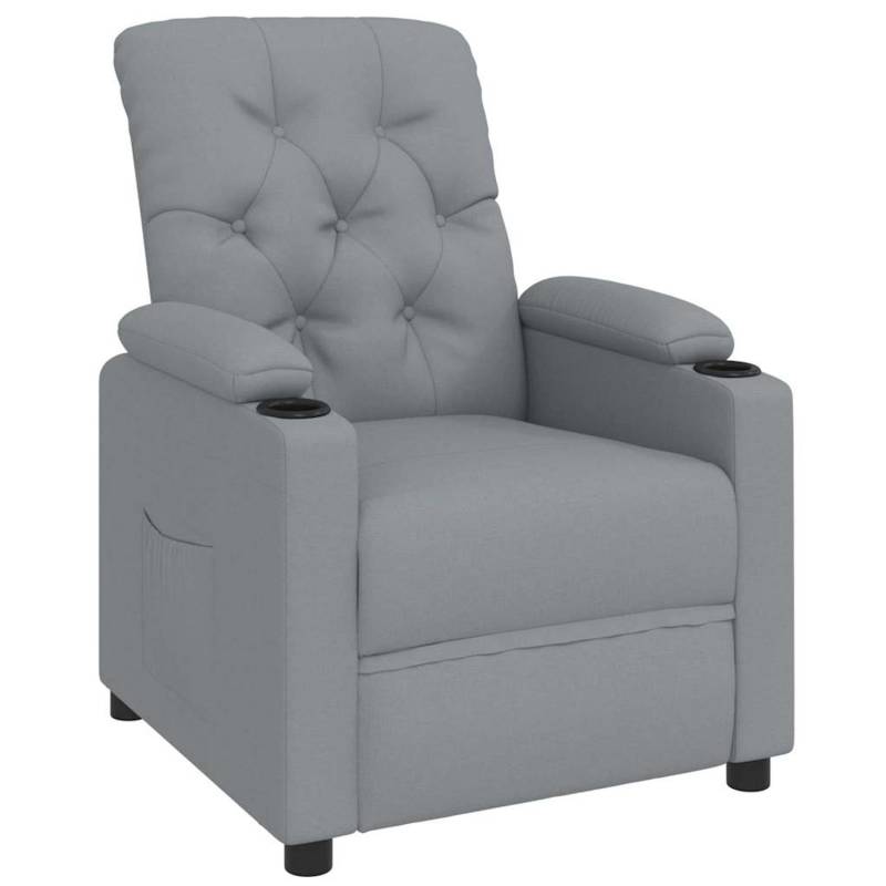 vidaXL Relaxsessel Hellgrau Stoff 352411 von VIDAXL