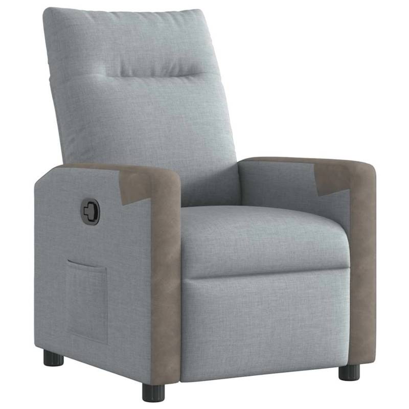 vidaXL Relaxsessel Hellgrau Stoff 4104839 vidaXL Relaxsessel Hellgrau Stoff 4104839 von VIDAXL