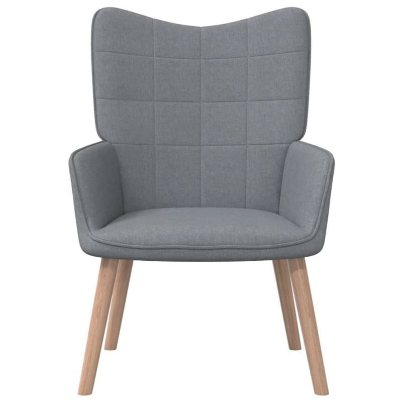 vidaXL Relaxsessel Hellgrau Stoff Modell 14 von VIDAXL