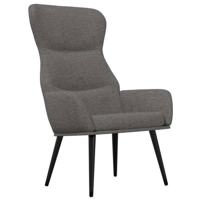 vidaXL Relaxsessel Hellgrau Stoff Modell 35 von VIDAXL