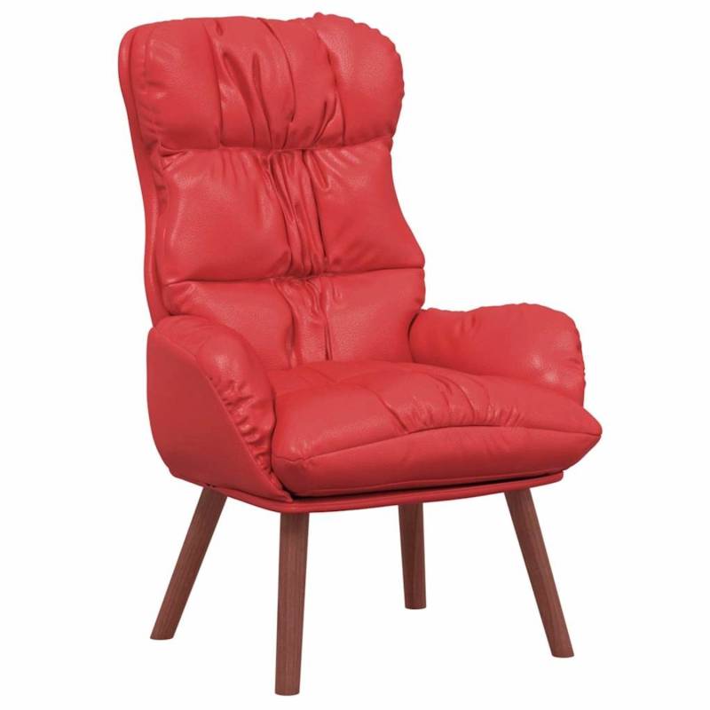 vidaXL Relaxsessel Rot 69 x 74 x 93 cm Kunstleder 42001876 vidaXL Relaxsessel Rot 69 x 74 x 93 cm Kunstleder 42001876 von VIDAXL