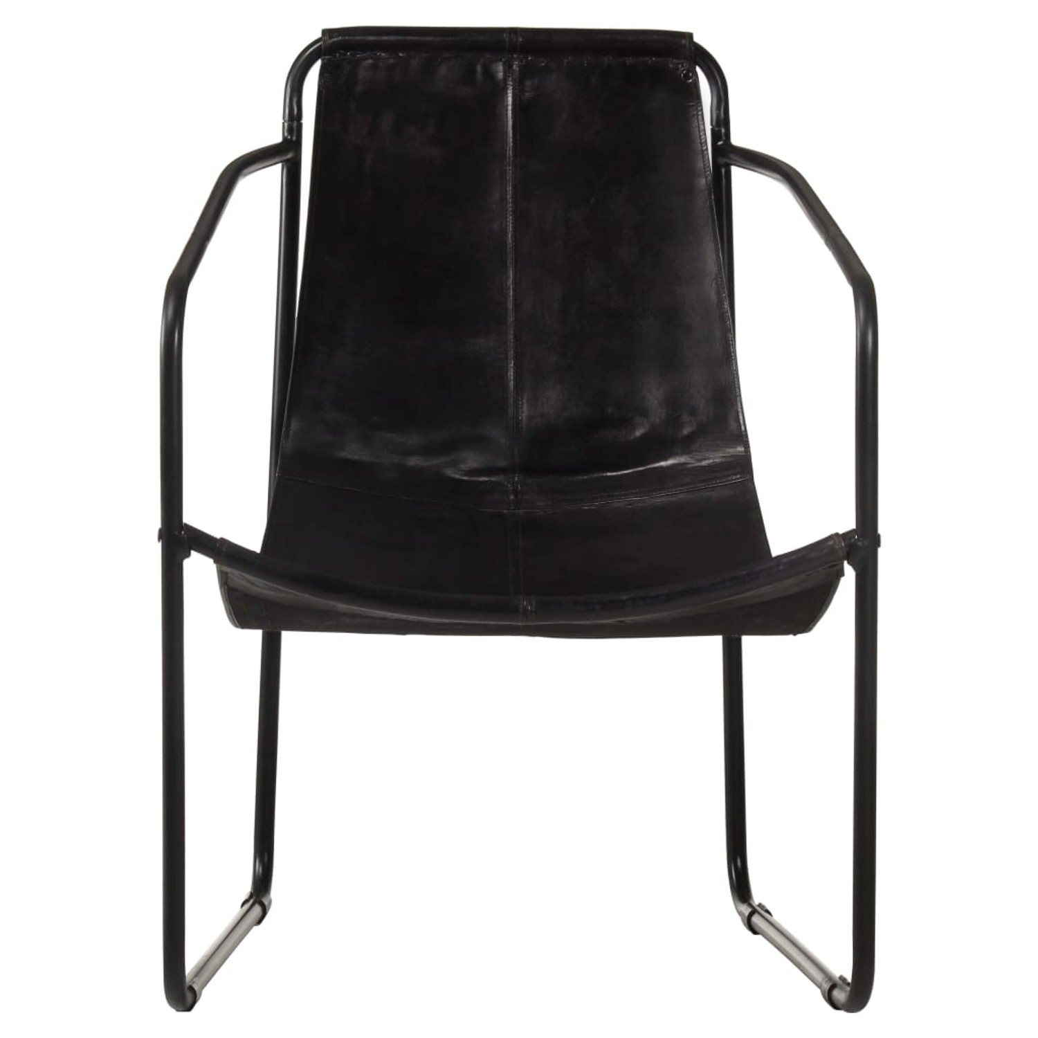 vidaXL Relaxsessel Schwarz Echtleder Modell 3 vidaXL Relaxsessel Schwarz Echtleder Modell 3 von VIDAXL