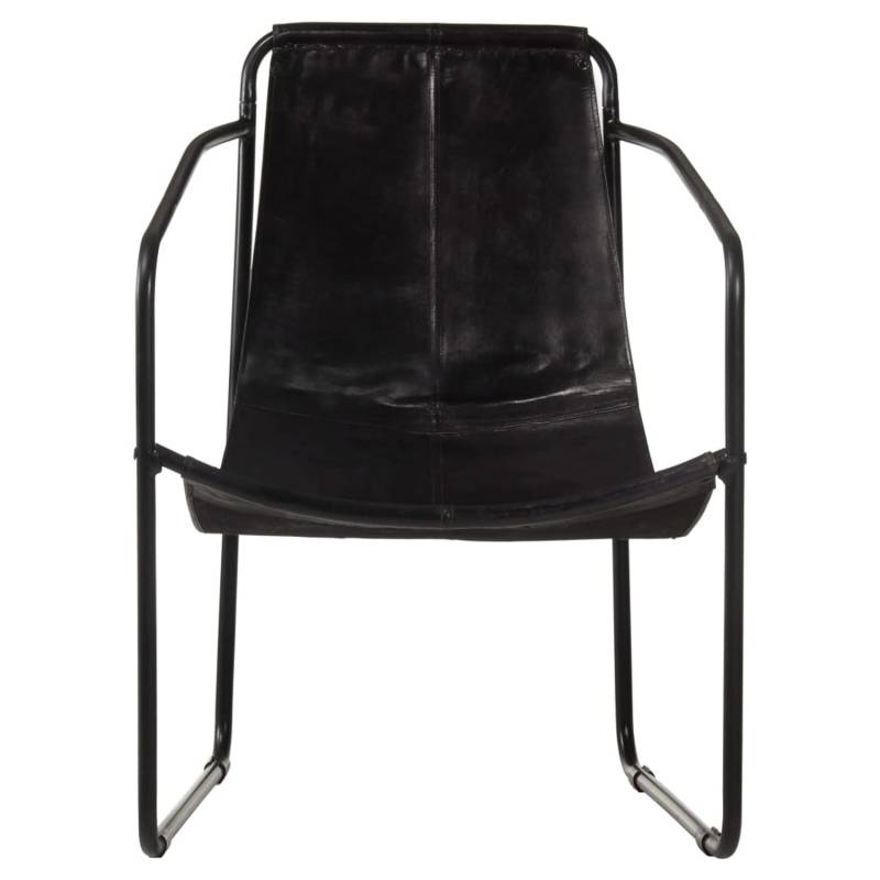 vidaXL Relaxsessel Schwarz Echtleder Modell 3 von VIDAXL
