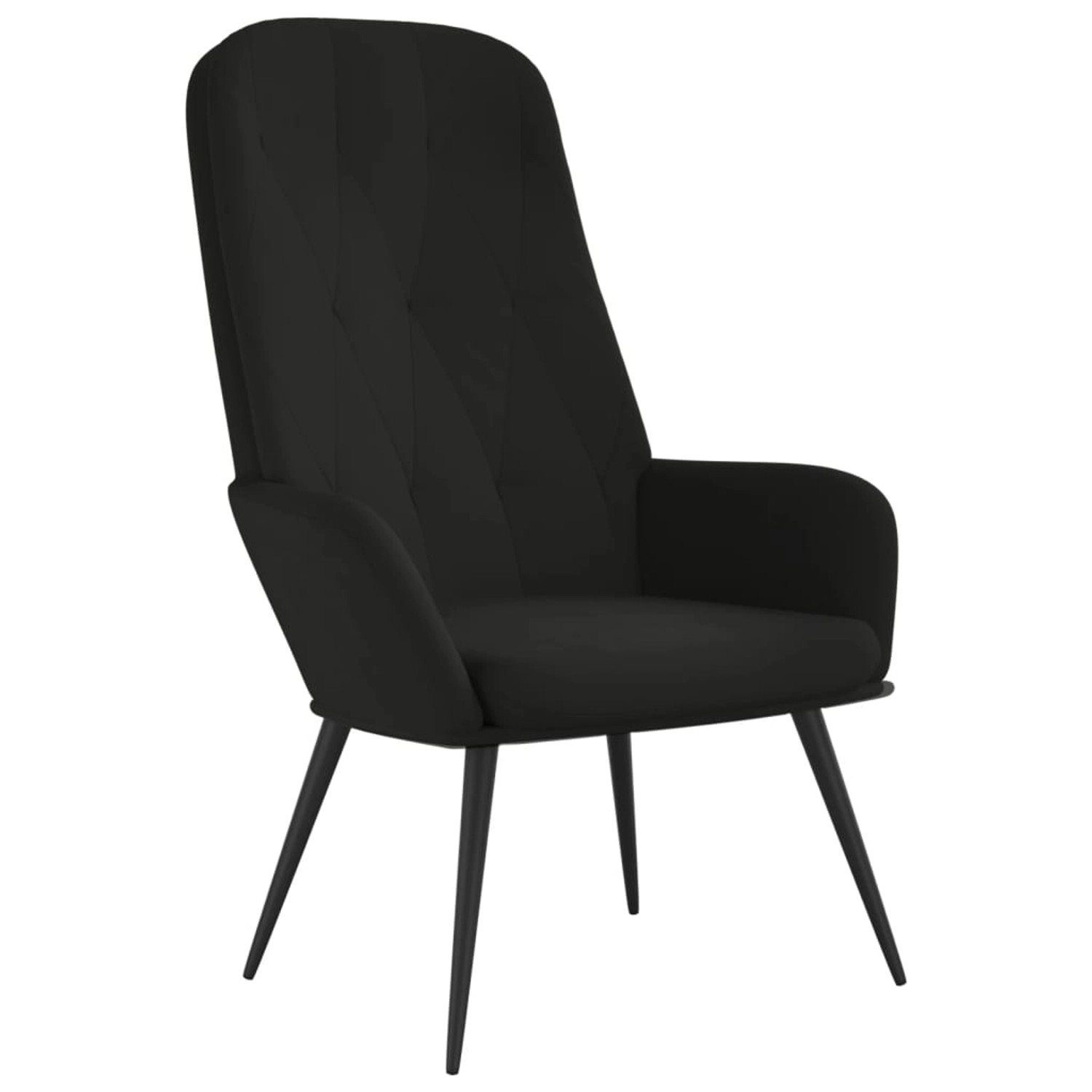 vidaXL Relaxsessel Schwarz Samt 341200 vidaXL Relaxsessel Schwarz Samt 341200 von VIDAXL