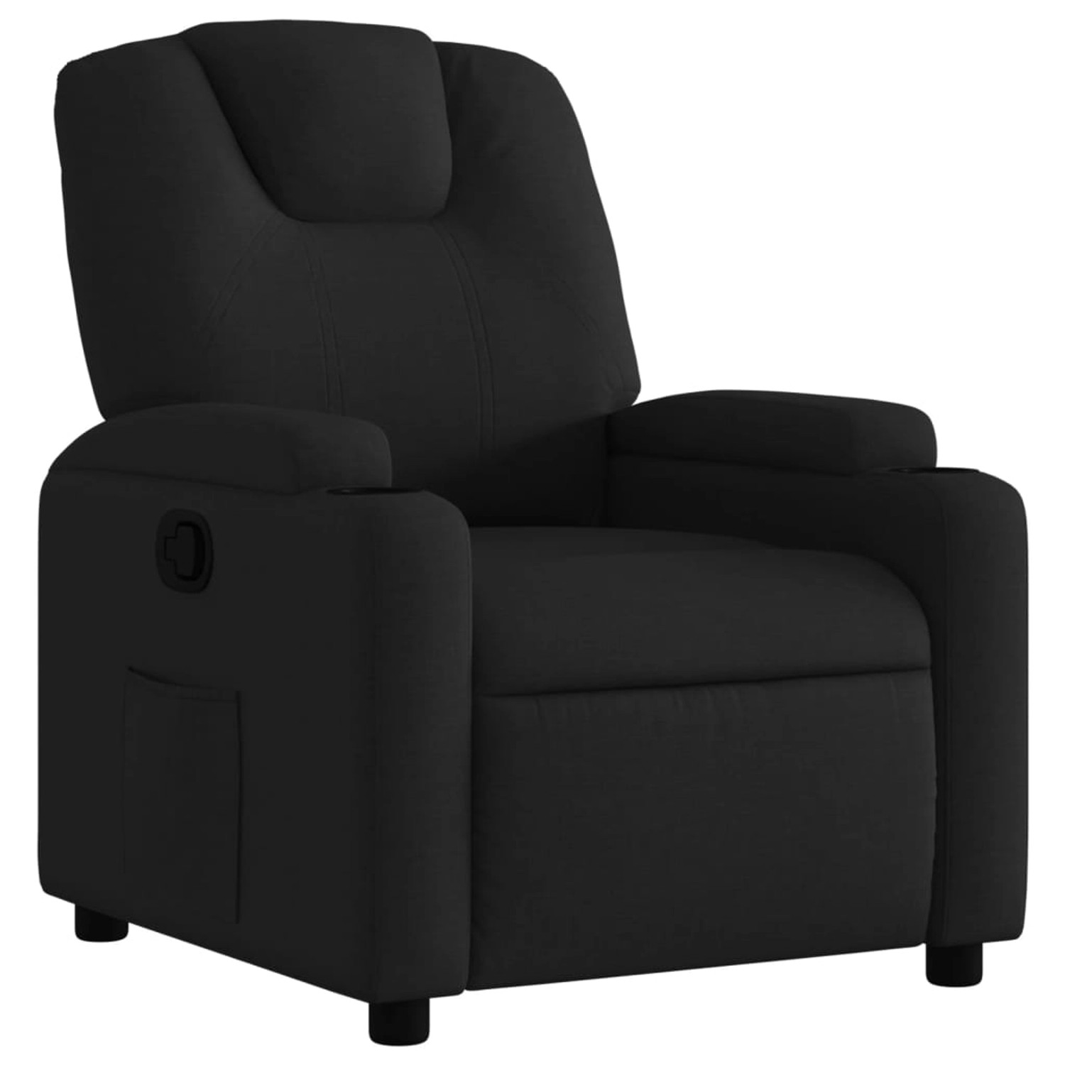 vidaXL Relaxsessel Schwarz Stoff Modell 60 vidaXL Relaxsessel Schwarz Stoff Modell 60 von VIDAXL