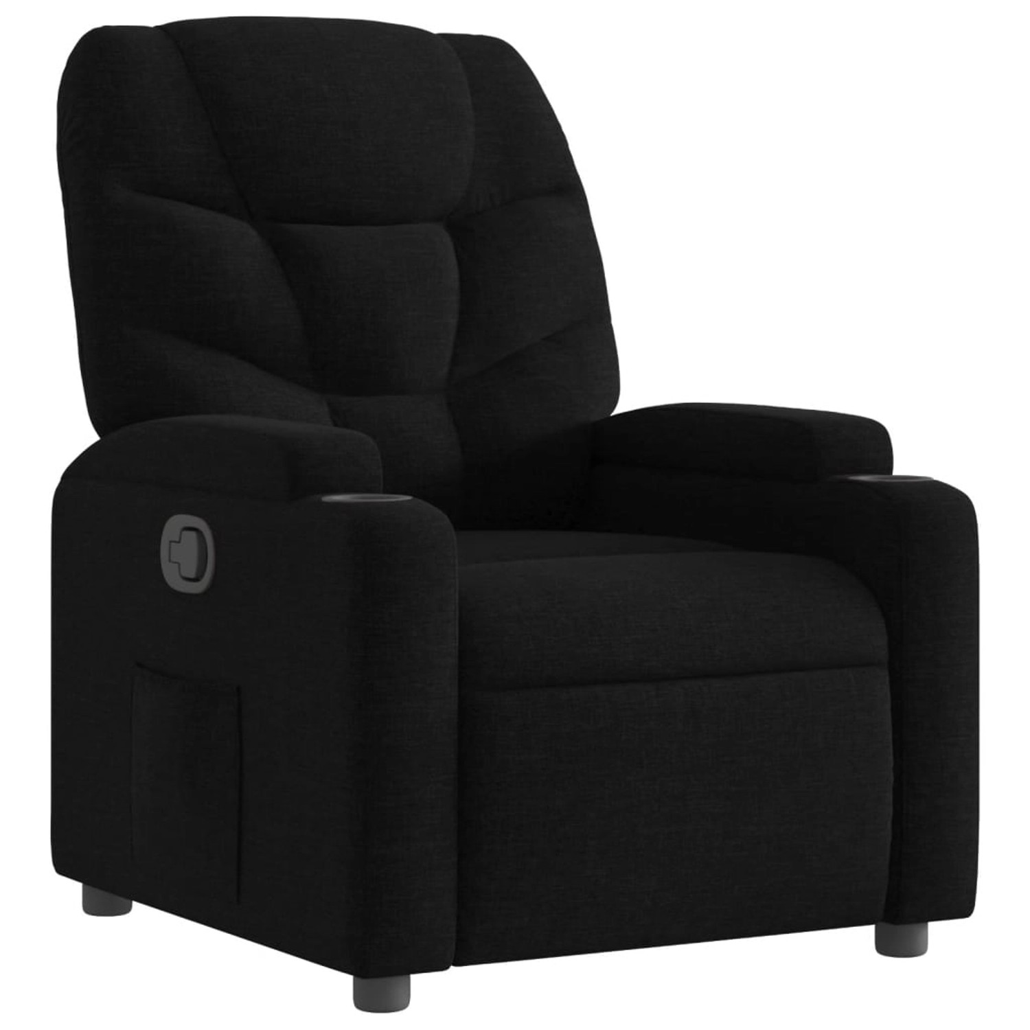 vidaXL Relaxsessel Schwarz Stoff Modell 61 vidaXL Relaxsessel Schwarz Stoff Modell 61 von VIDAXL