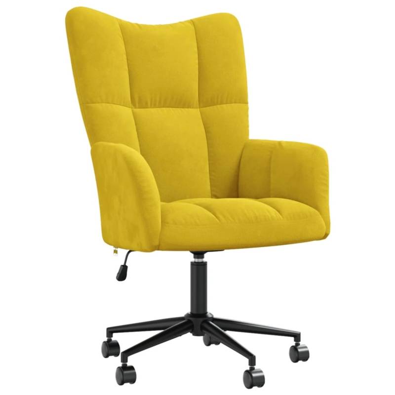 vidaXL Relaxsessel Senfgelb Samt Modell 12 von VIDAXL