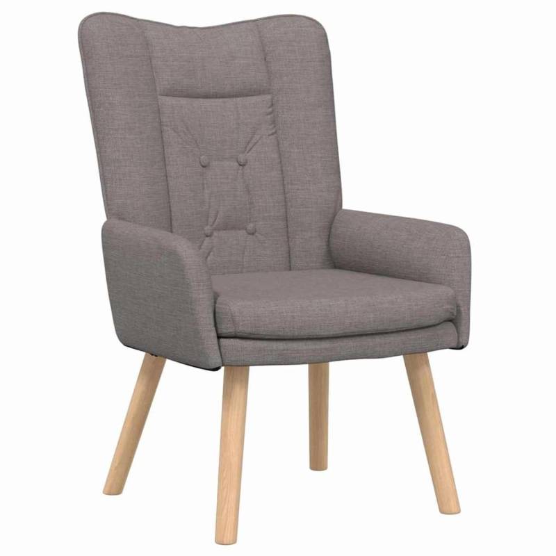 vidaXL Relaxsessel Taupe 63 x 67 x 94 cm Stoff 42001830 vidaXL Relaxsessel Taupe 63 x 67 x 94 cm Stoff 42001830 von VIDAXL