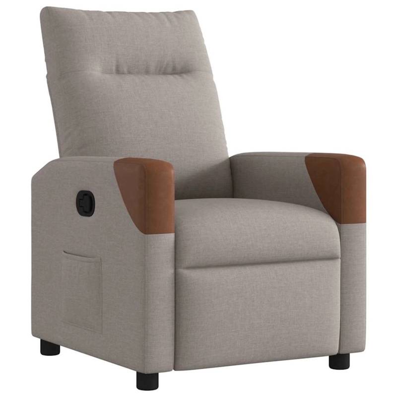 vidaXL Relaxsessel Taupe Stoff 4104814 vidaXL Relaxsessel Taupe Stoff 4104814 von VIDAXL
