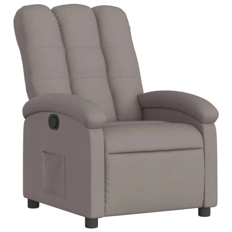 vidaXL Relaxsessel Taupe Stoff Modell 50 von VIDAXL