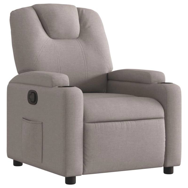 vidaXL Relaxsessel Taupe Stoff Modell 52 von VIDAXL