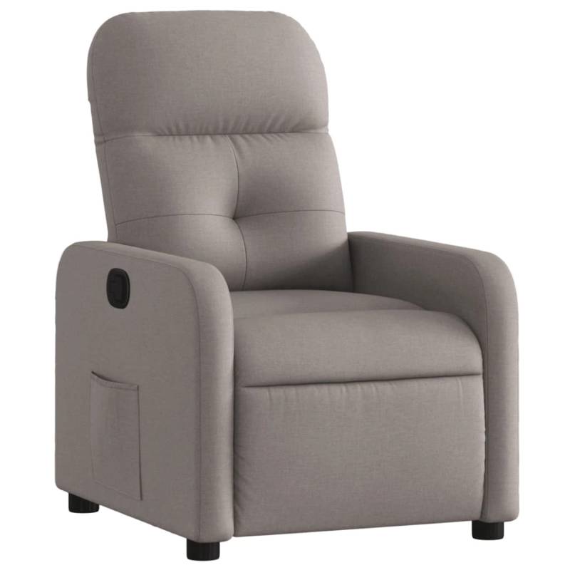 vidaXL Relaxsessel Taupe Stoff Modell 63 von VIDAXL
