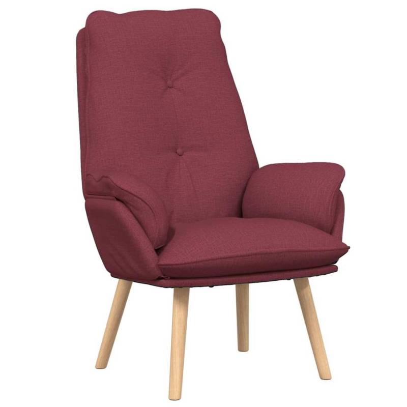 vidaXL Relaxsessel Weinrot 69 x 74 x 93 cm Stoff 42001853 vidaXL Relaxsessel Weinrot 69 x 74 x 93 cm Stoff 42001853 von VIDAXL