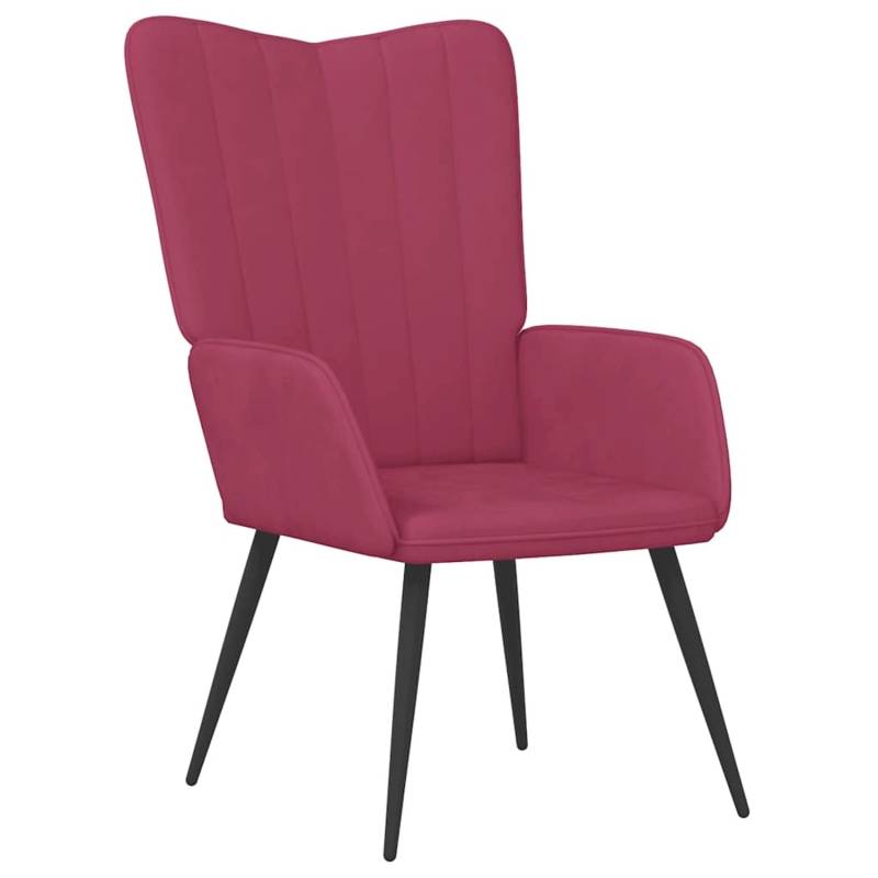 vidaXL Relaxsessel Weinrot Samt 327682 vidaXL Relaxsessel Weinrot Samt 327682 von VIDAXL