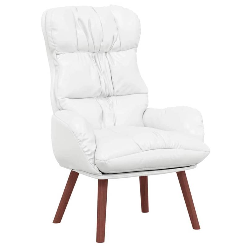vidaXL Relaxsessel Weiß 69 x 74 x 93 cm Kunstleder 42001879 vidaXL Relaxsessel Weiß 69 x 74 x 93 cm Kunstleder 42001879 von VIDAXL