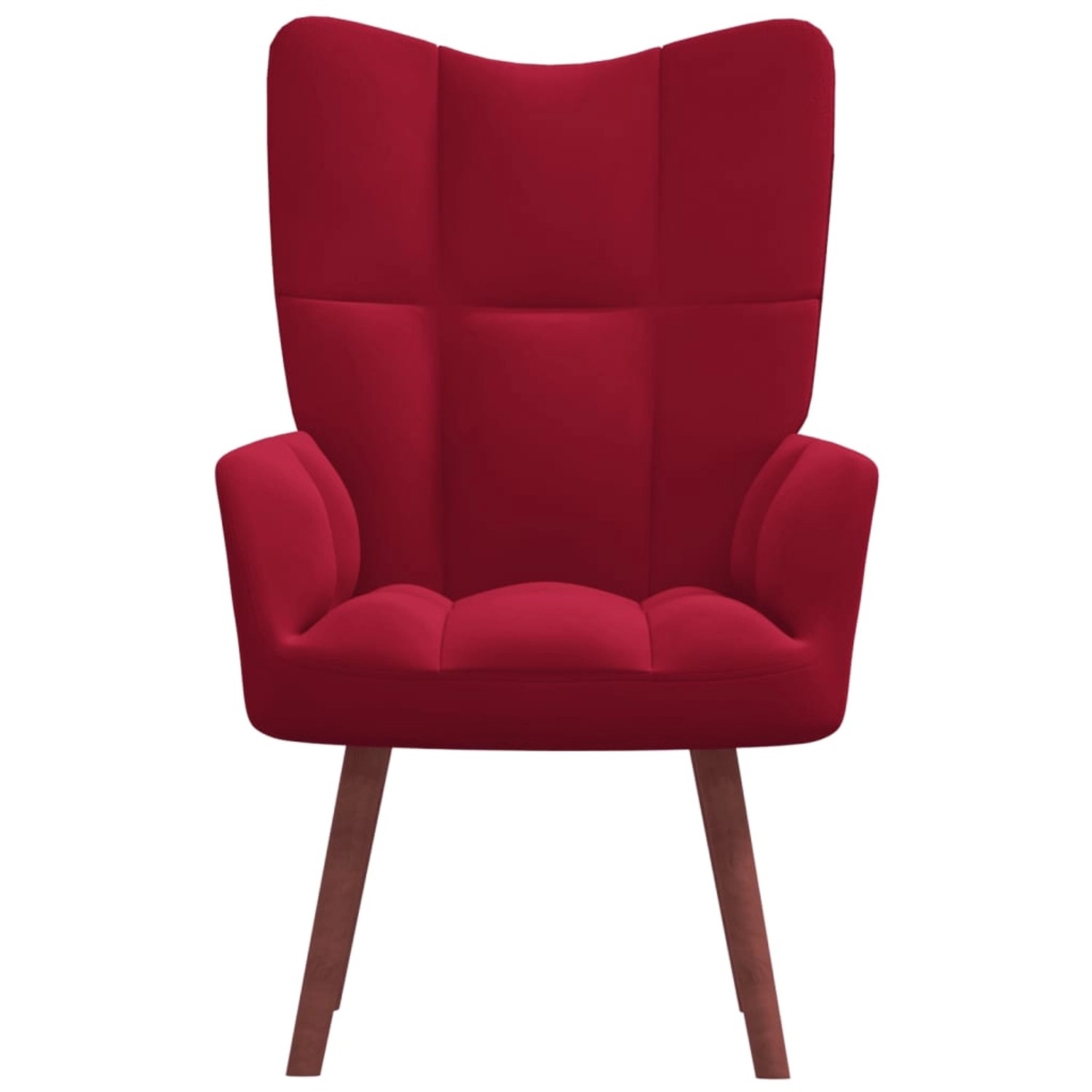 vidaXL Relaxsessel Weißrot Samt Modell 8 vidaXL Relaxsessel Weißrot Samt Modell 8 von VIDAXL
