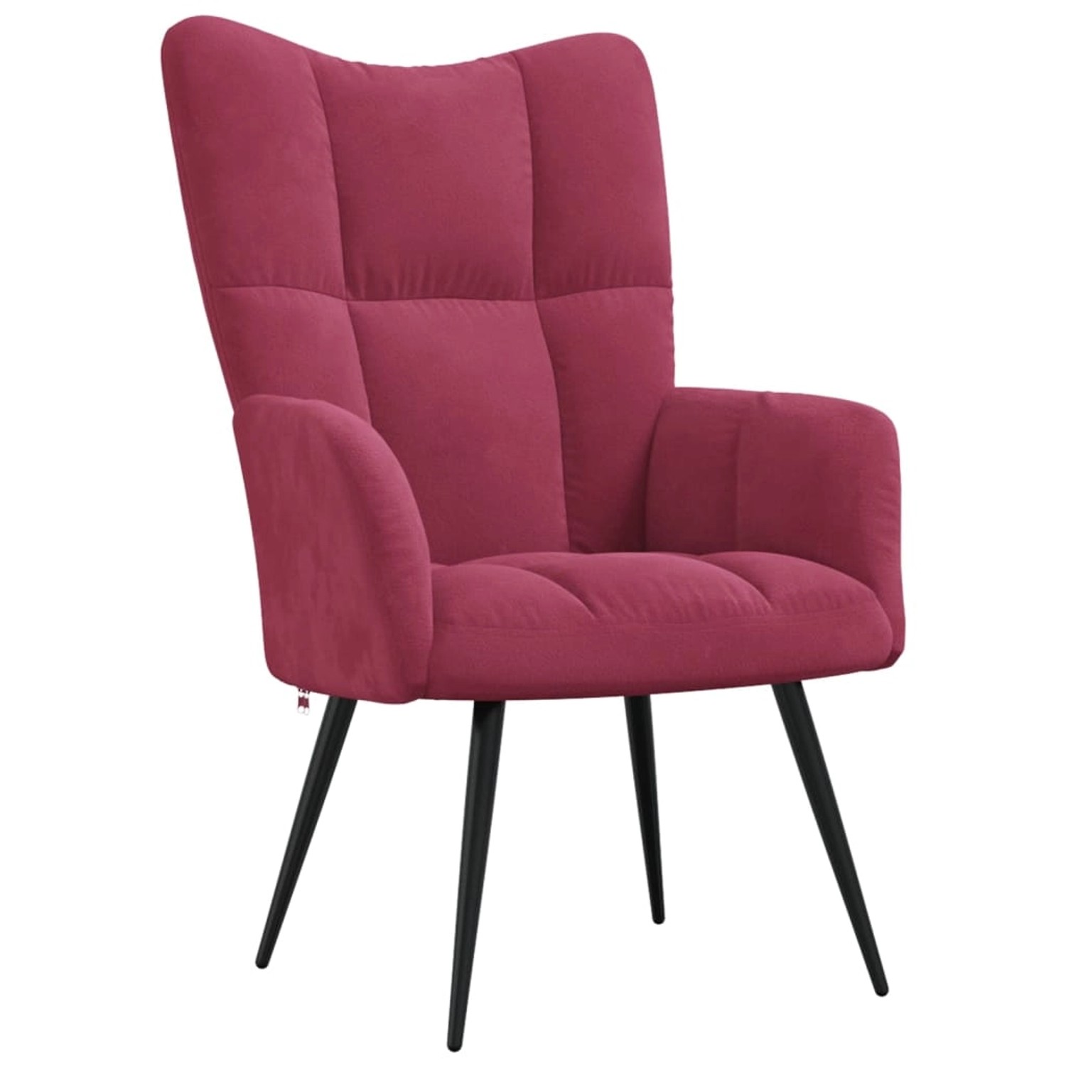 vidaXL Relaxsessel Weißrot Samt Modell 9 vidaXL Relaxsessel Weißrot Samt Modell 9 von VIDAXL