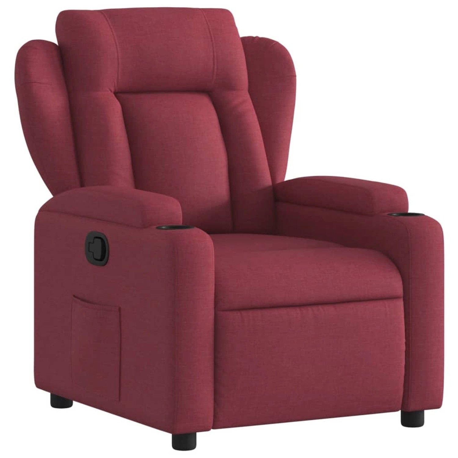 vidaXL Relaxsessel Weißrot Stoff Modell 55 vidaXL Relaxsessel Weißrot Stoff Modell 55 von VIDAXL