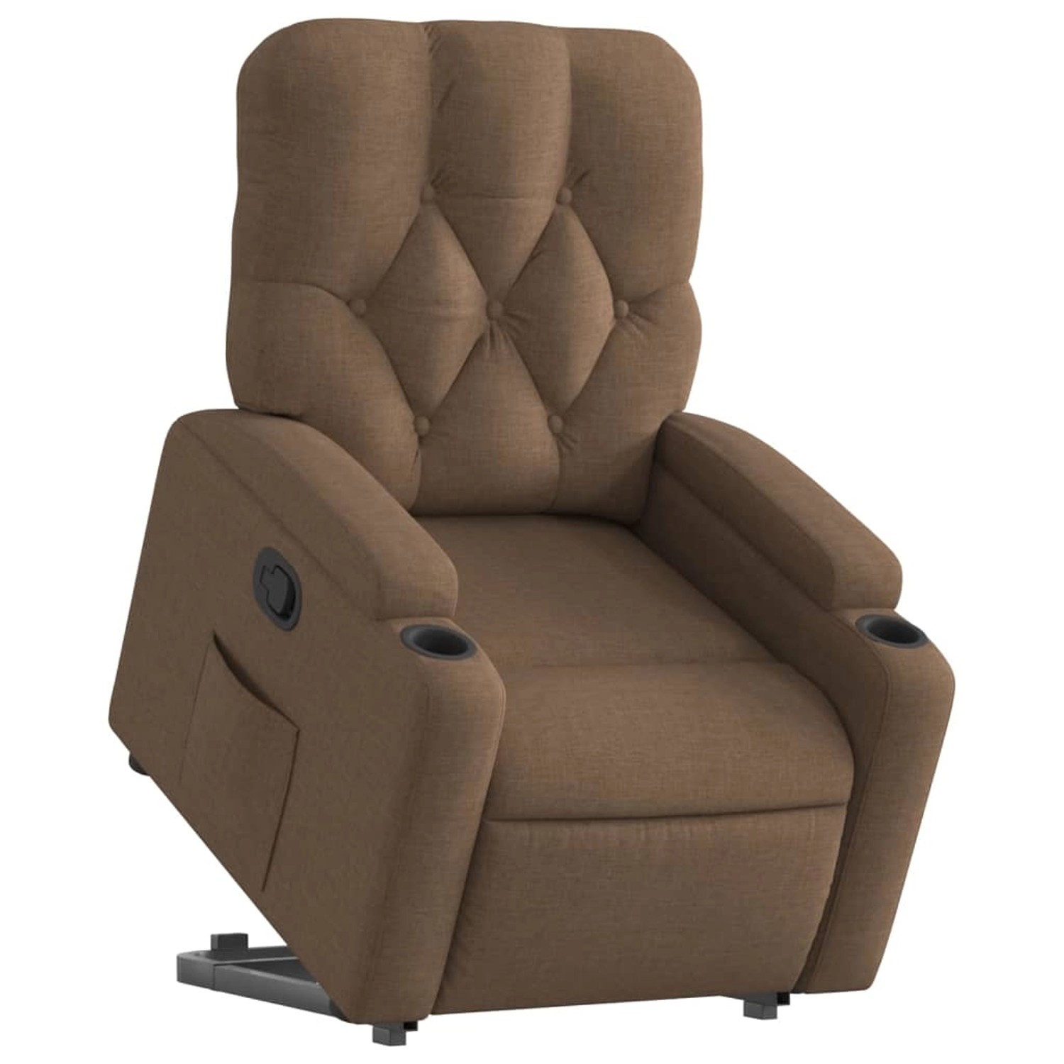 vidaXL Relaxsessel mit Aufstehhilfe Braun Stoff Modell 16 vidaXL Relaxsessel mit Aufstehhilfe Braun Stoff Modell 16 von VIDAXL