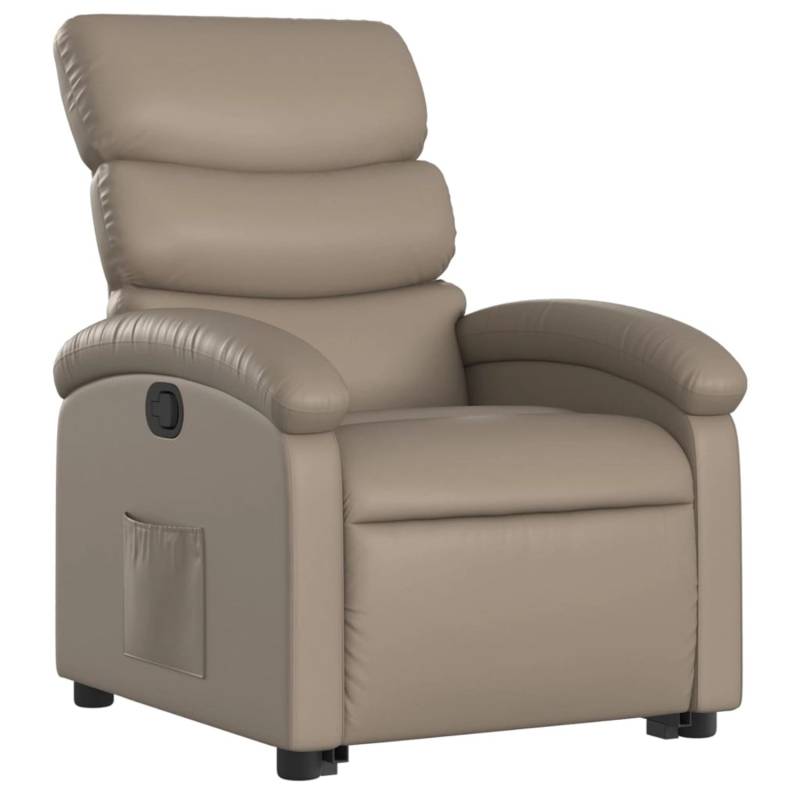 vidaXL Relaxsessel mit Aufstehhilfe Cappuccino-Braun Kunstleder Modell 12 von VIDAXL