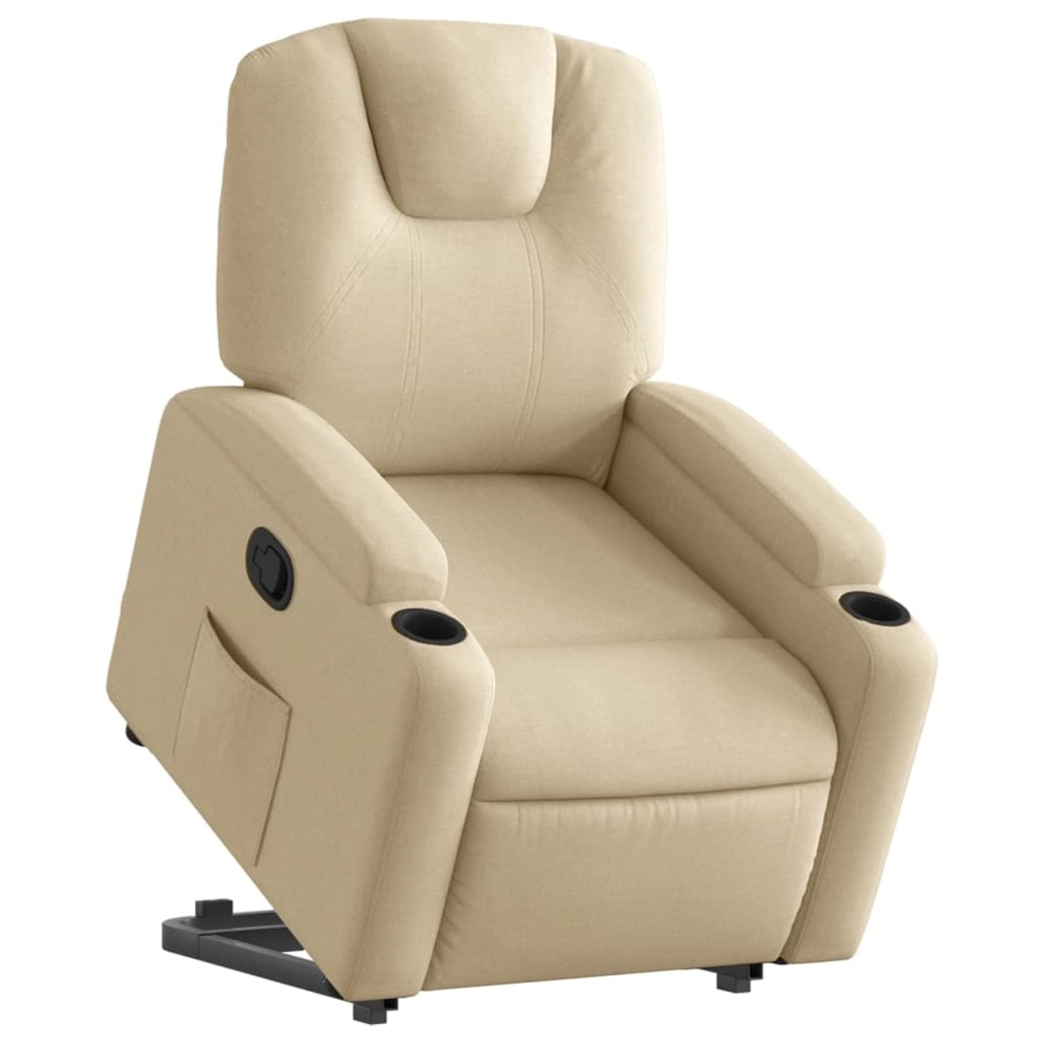 vidaXL Relaxsessel mit Aufstehhilfe Creme Stoff Modell 12 vidaXL Relaxsessel mit Aufstehhilfe Creme Stoff Modell 12 von VIDAXL