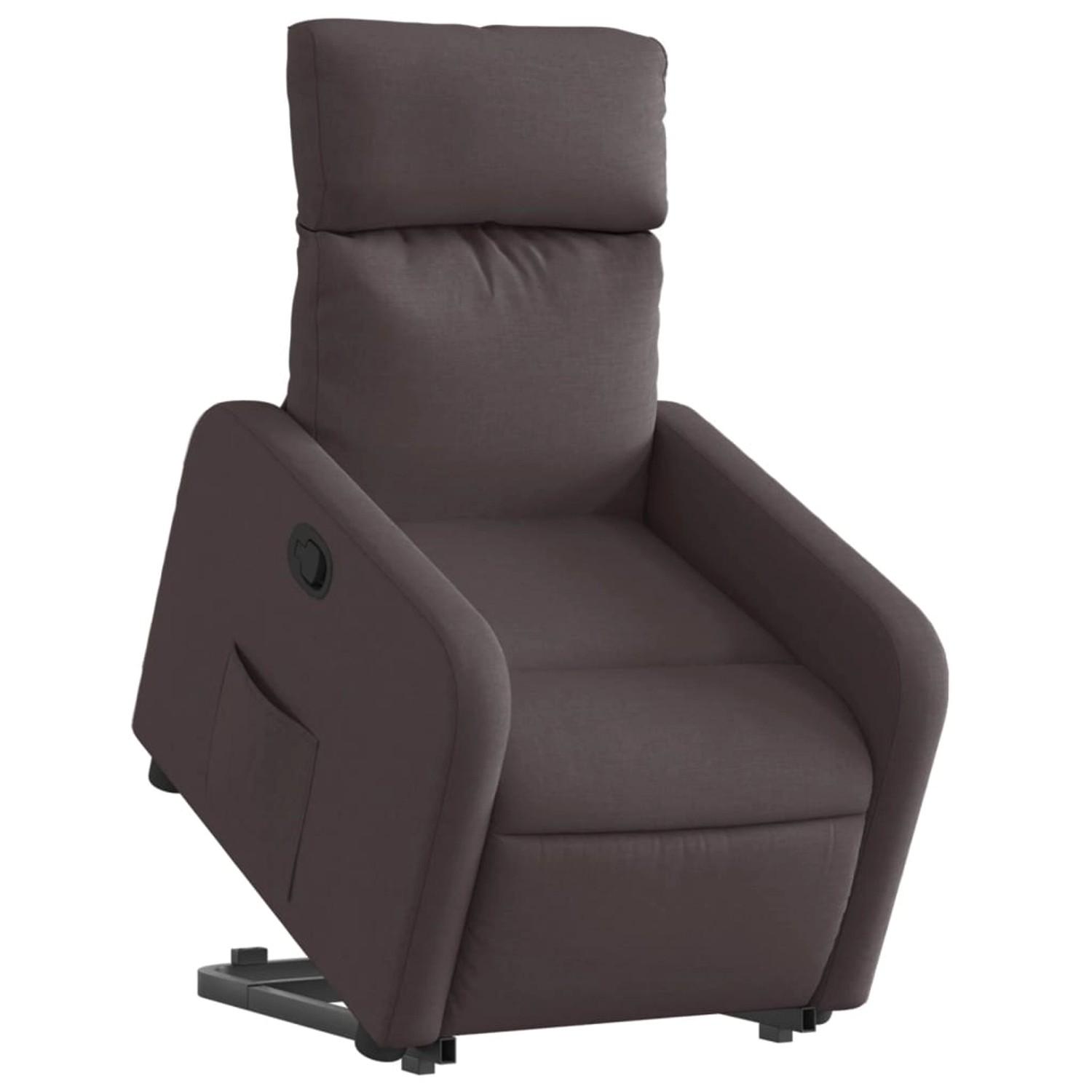 vidaXL Relaxsessel mit Aufstehhilfe Dunkelbraun Stoff Modell 25 vidaXL Relaxsessel mit Aufstehhilfe Dunkelbraun Stoff Modell 25 von VIDAXL
