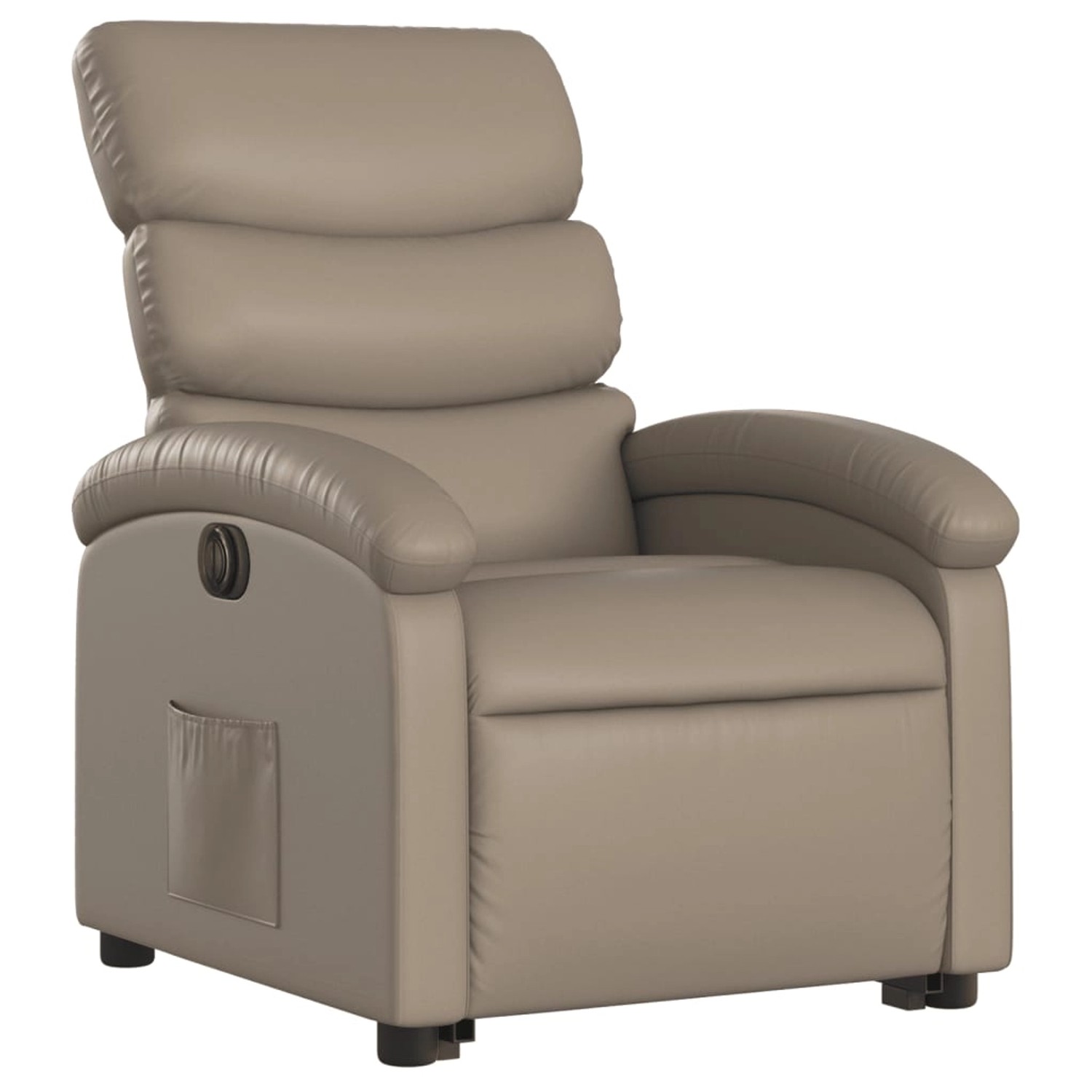 vidaXL Relaxsessel mit Aufstehhilfe Elektrisch Cappuccino Kunstleder Modell 4 von VIDAXL