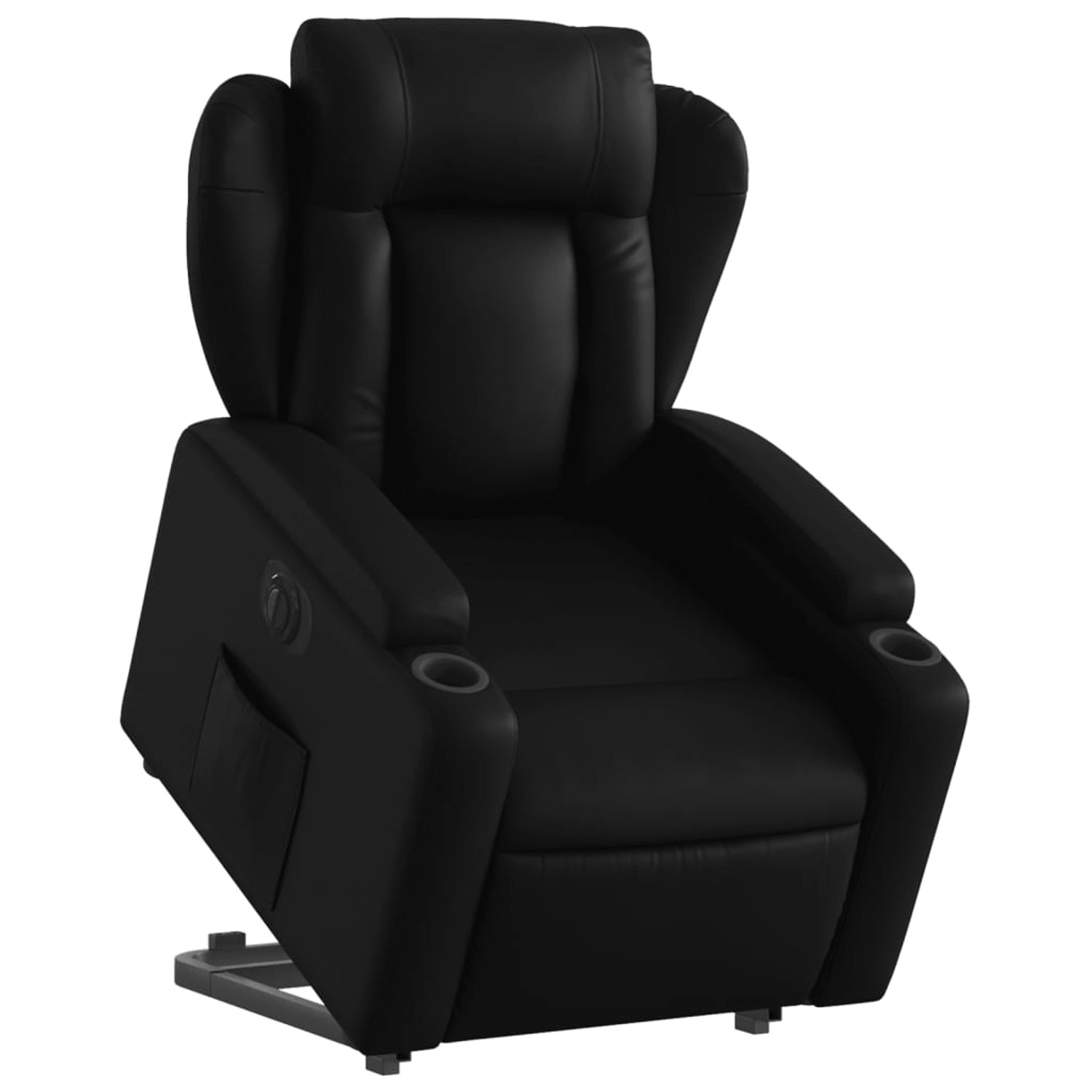 vidaXL Relaxsessel mit Aufstehhilfe Elektrisch Schwarz Kunstleder Modell 7 von VIDAXL