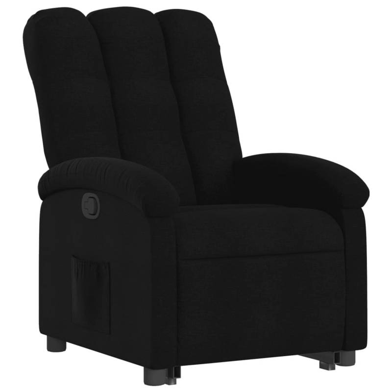 vidaXL Relaxsessel mit Aufstehhilfe Schwarz Stoff Modell 14 von VIDAXL