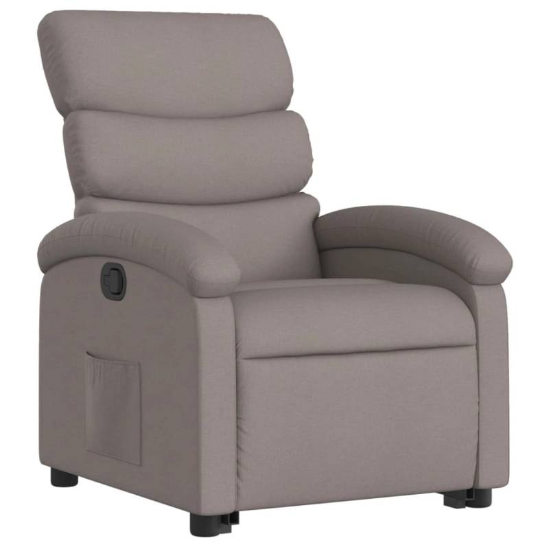 vidaXL Relaxsessel mit Aufstehhilfe Taupe Stoff Modell 15 von VIDAXL