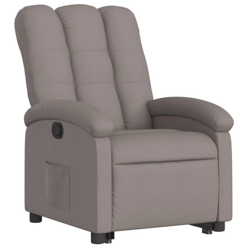 vidaXL Relaxsessel mit Aufstehhilfe Taupe Stoff Modell 16 von VIDAXL