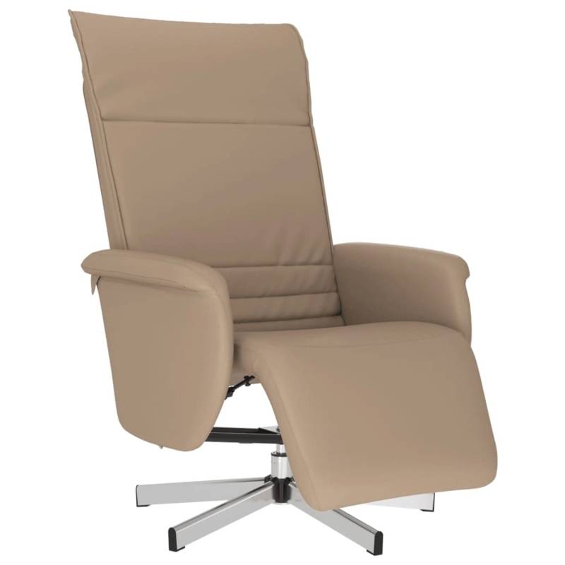 vidaXL Relaxsessel mit Fußteil Cappuccino-Braun Kunstleder 356644 vidaXL Relaxsessel mit Fußteil Cappuccino-Braun Kunstleder 356644 von VIDAXL