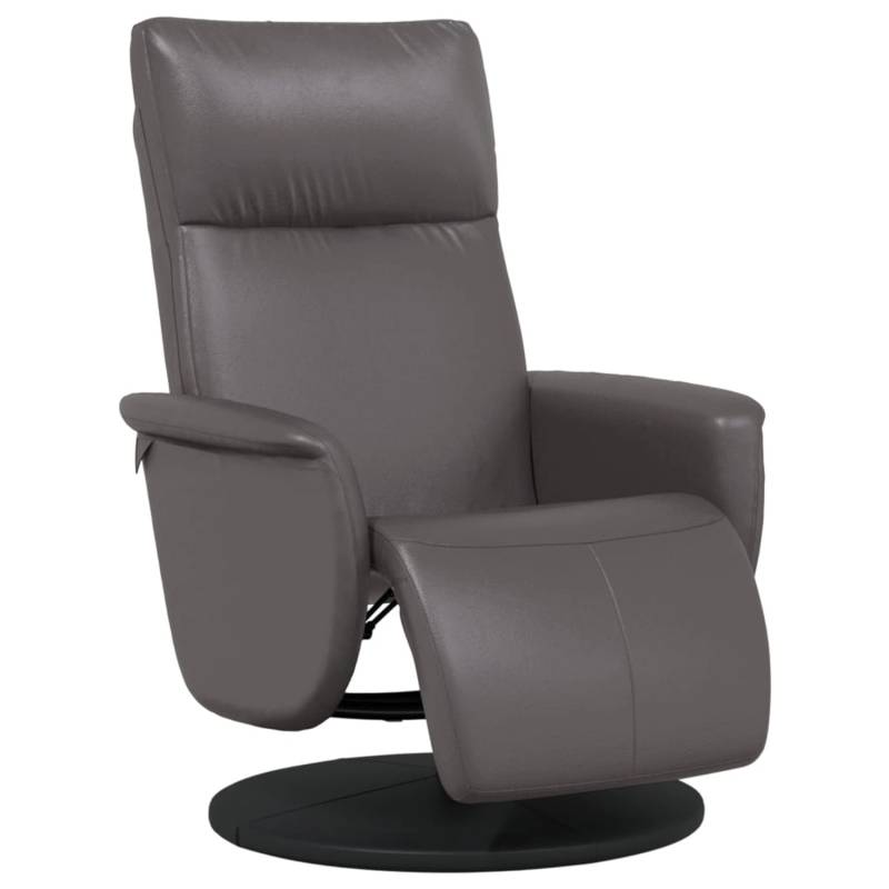 vidaXL Relaxsessel mit Fußteil Grau Kunstleder 356547 vidaXL Relaxsessel mit Fußteil Grau Kunstleder 356547 von VIDAXL