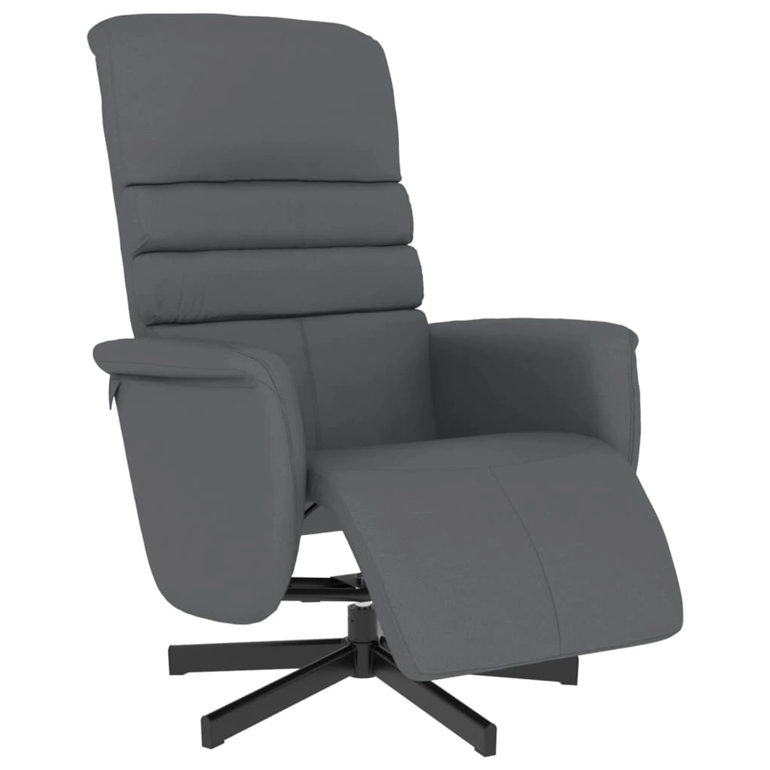vidaXL Relaxsessel mit Fußteil Grau Kunstleder 356706 vidaXL Relaxsessel mit Fußteil Grau Kunstleder 356706 von VIDAXL