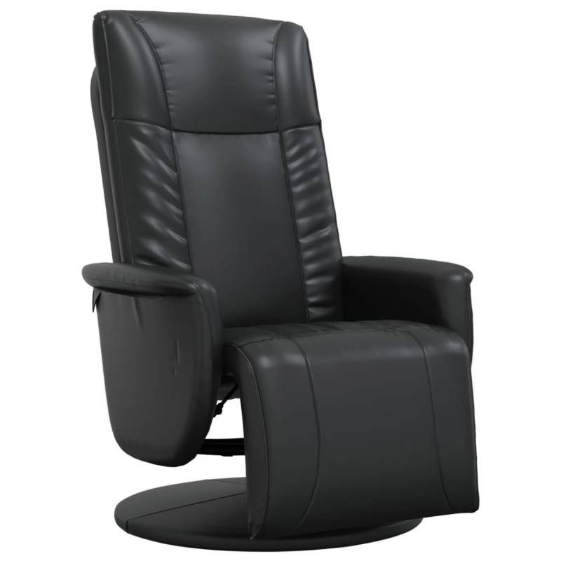 vidaXL Relaxsessel mit Fußteil Schwarz Kunstleder 356509 vidaXL Relaxsessel mit Fußteil Schwarz Kunstleder 356509 von VIDAXL