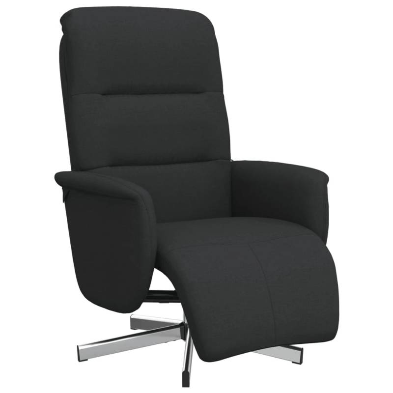 vidaXL Relaxsessel mit Fußteil Schwarz Stoff 356563 vidaXL Relaxsessel mit Fußteil Schwarz Stoff 356563 von VIDAXL