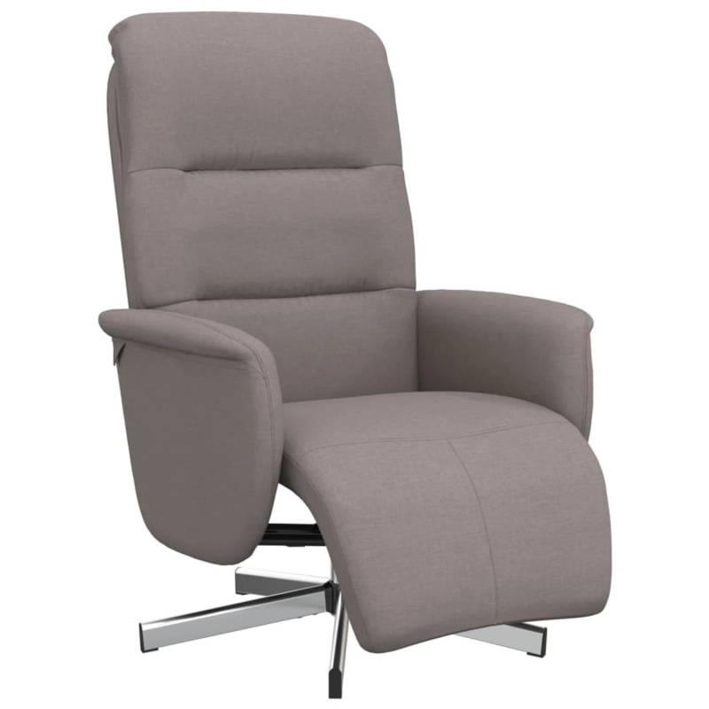 vidaXL Relaxsessel mit Fußteil Taupe Stoff 356566 vidaXL Relaxsessel mit Fußteil Taupe Stoff 356566 von VIDAXL