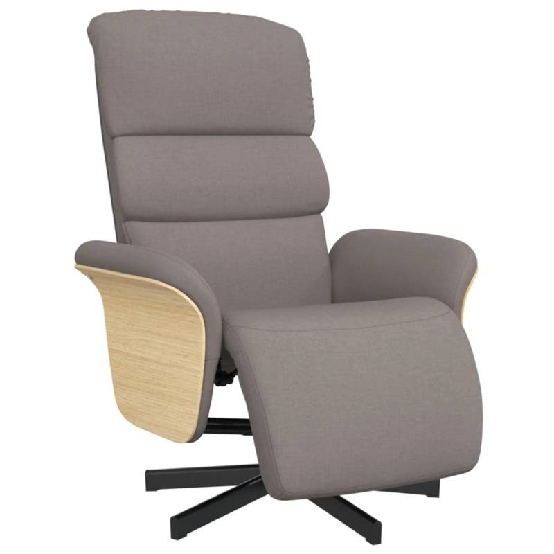 vidaXL Relaxsessel mit Fußteil Taupe Stoff 356606 vidaXL Relaxsessel mit Fußteil Taupe Stoff 356606 von VIDAXL