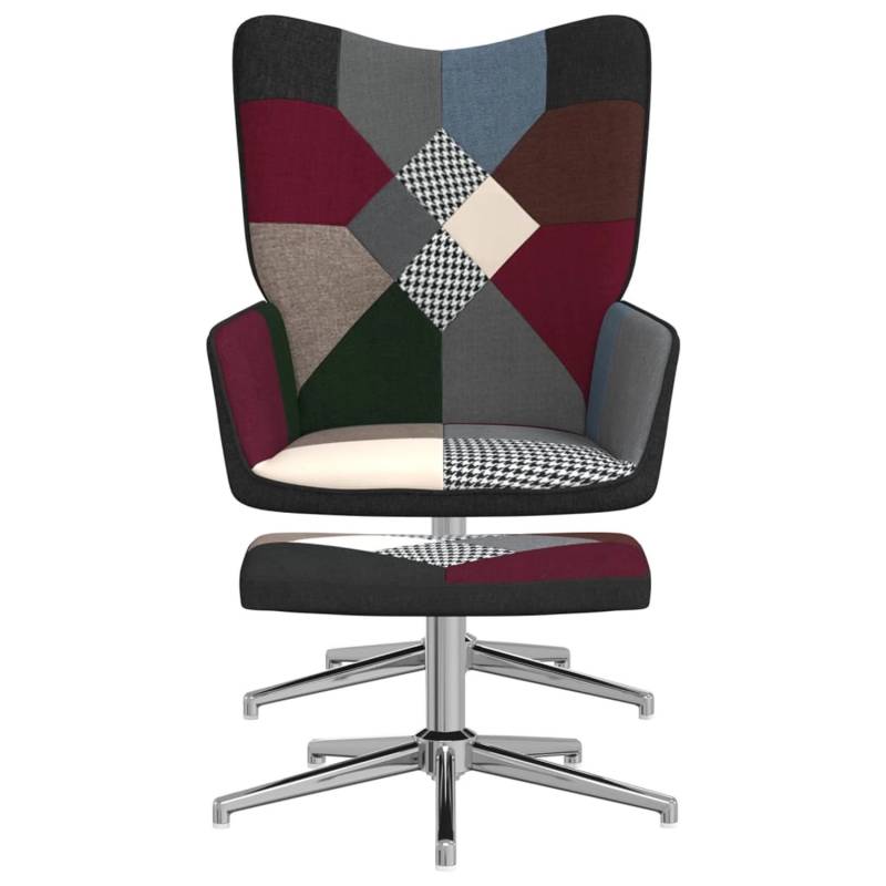 vidaXL Relaxsessel mit Hocker Patchwork Stoff Modell 8 vidaXL Relaxsessel mit Hocker Patchwork Stoff Modell 8 von VIDAXL