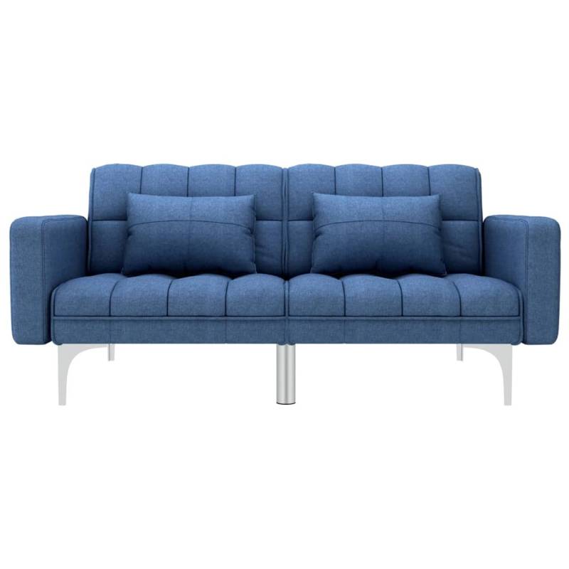 vidaXL Schlafsofa Blau Stoff von VIDAXL