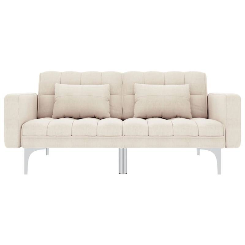 vidaXL Schlafsofa Creme Stoff Modell 1 von VIDAXL