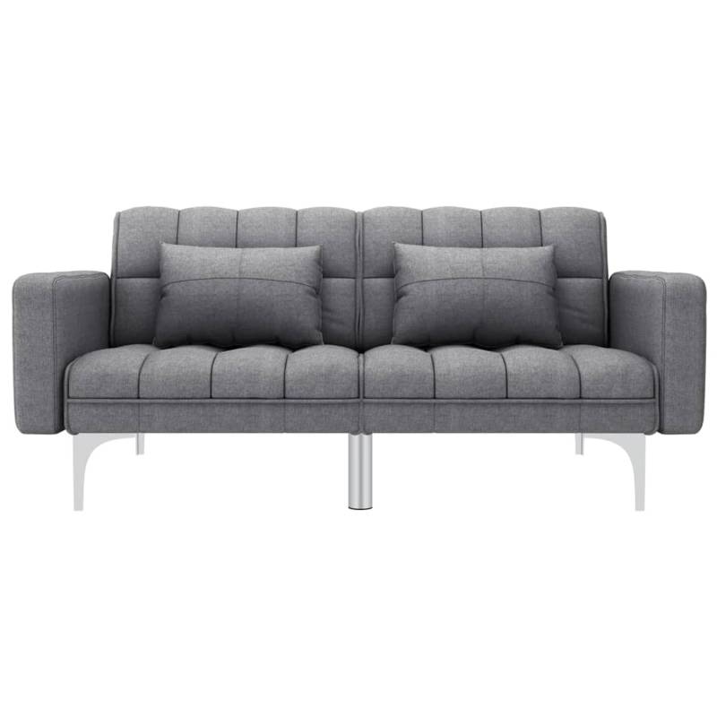 vidaXL Schlafsofa Hellgrau Stoff Modell 1 von VIDAXL