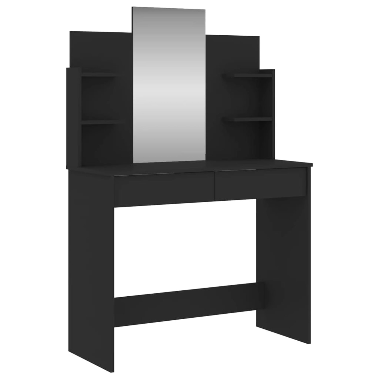 vidaXL Schminktisch mit Spiegel Schwarz 96x39x142 cm vidaXL Schminktisch mit Spiegel Schwarz 96x39x142 cm von VIDAXL