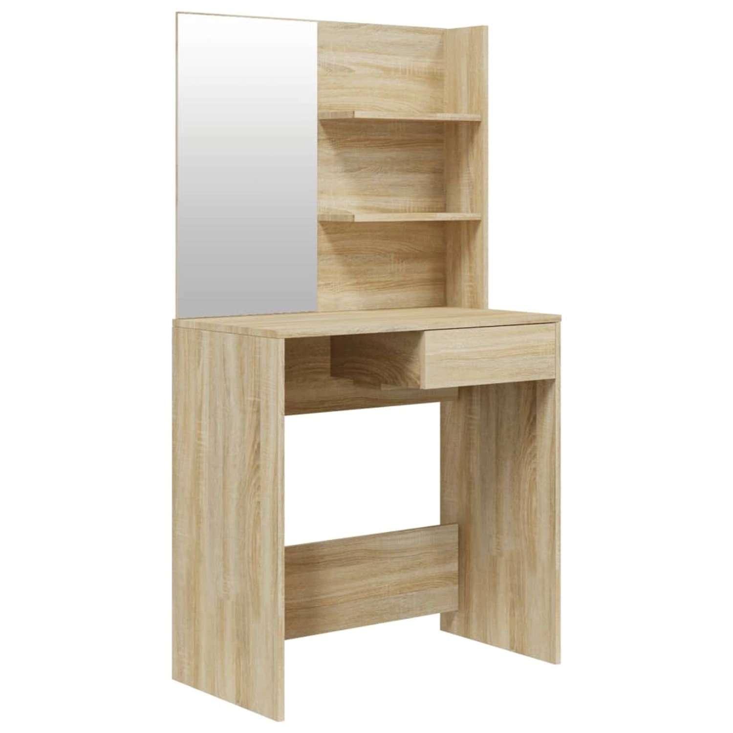 vidaXL Schminktisch mit Spiegel Sonoma-Eiche 74,5x40x141 cm vidaXL Schminktisch mit Spiegel Sonoma-Eiche 74,5x40x141 cm von VIDAXL
