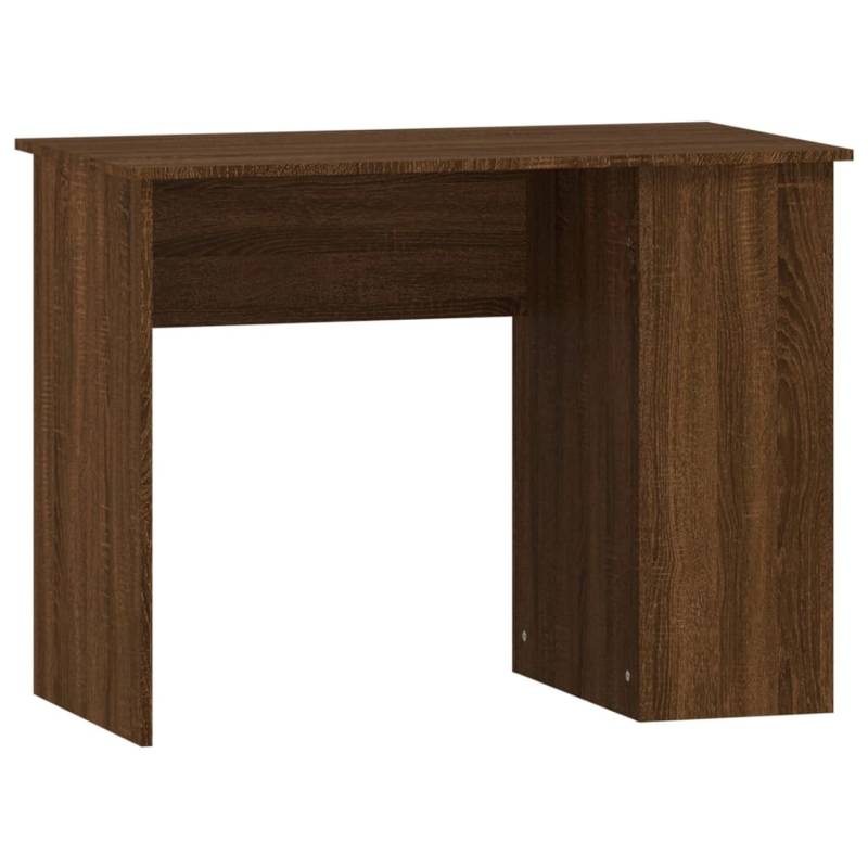 vidaXL Schreibtisch Braun Eichen-Optik 100x55x75 cm Holzwerkstoff 823031 von VIDAXL