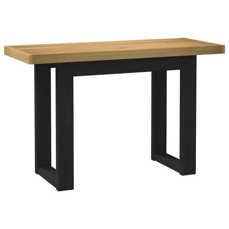 vidaXL Schreibtisch NOAIN U-Form-Beine 120x50x75 cm Massivholz Kiefer 4100041 vidaXL Schreibtisch NOAIN U-Form-Beine 120x50x75 cm Massivholz Kiefer 4100041 von VIDAXL